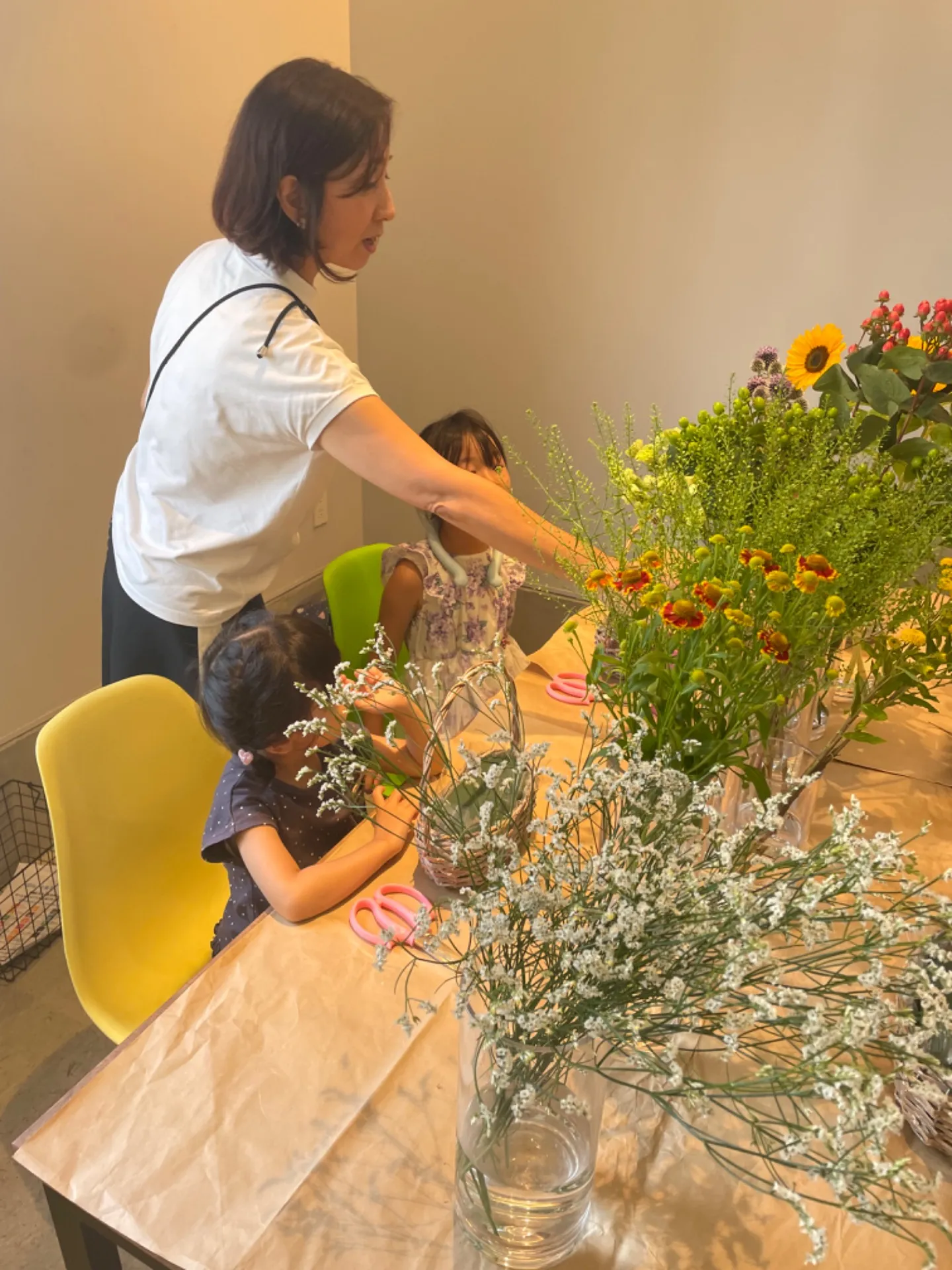 【イベント開催】子供向けイベントでアレンジメント作成を名古屋で開催｜Y’s garden